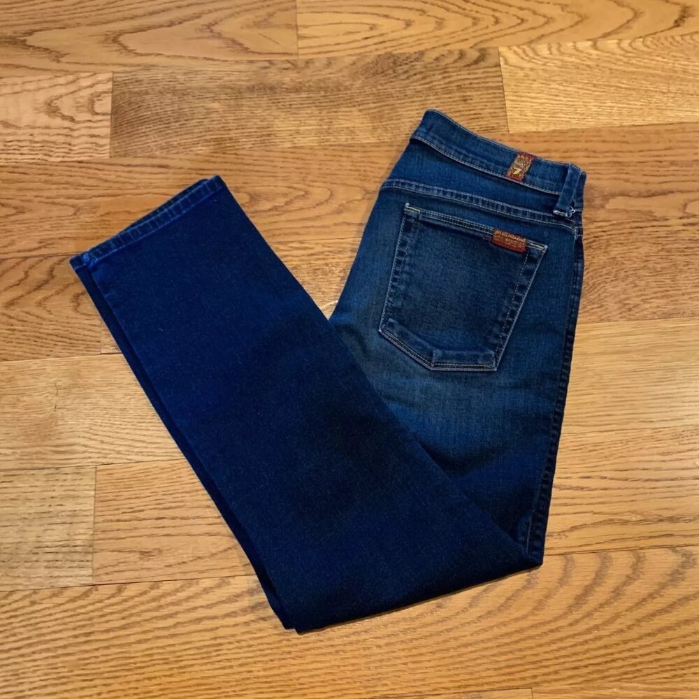 7 for all mankind slim straight jeans 🤍 27